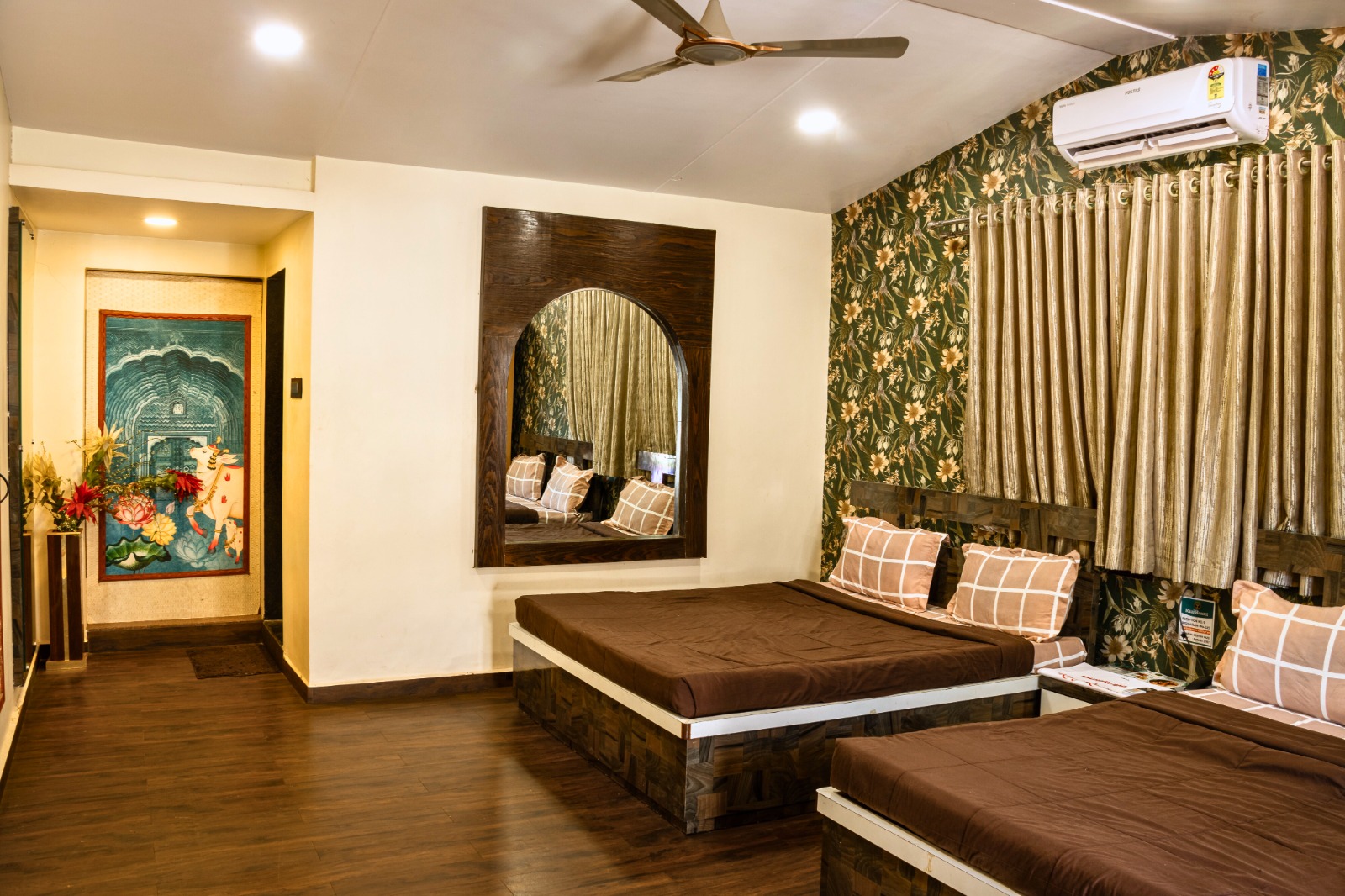 Quad Room 1 photograph supplied by Raaj Resort