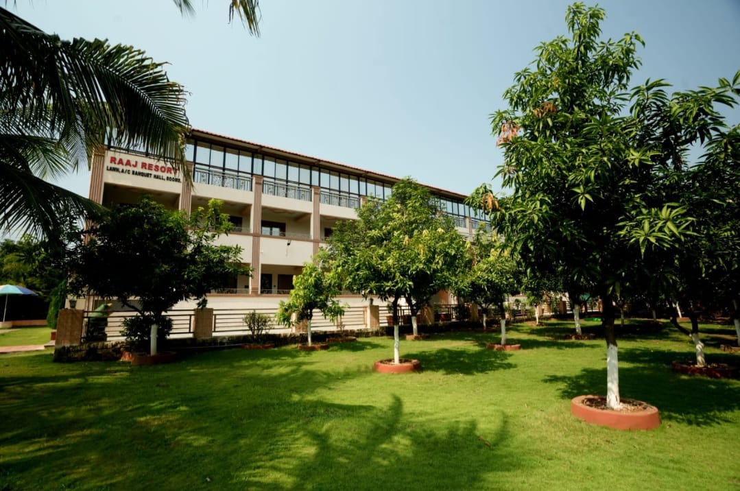 Wedding Lawn photograph supplied by Raaj Resort
